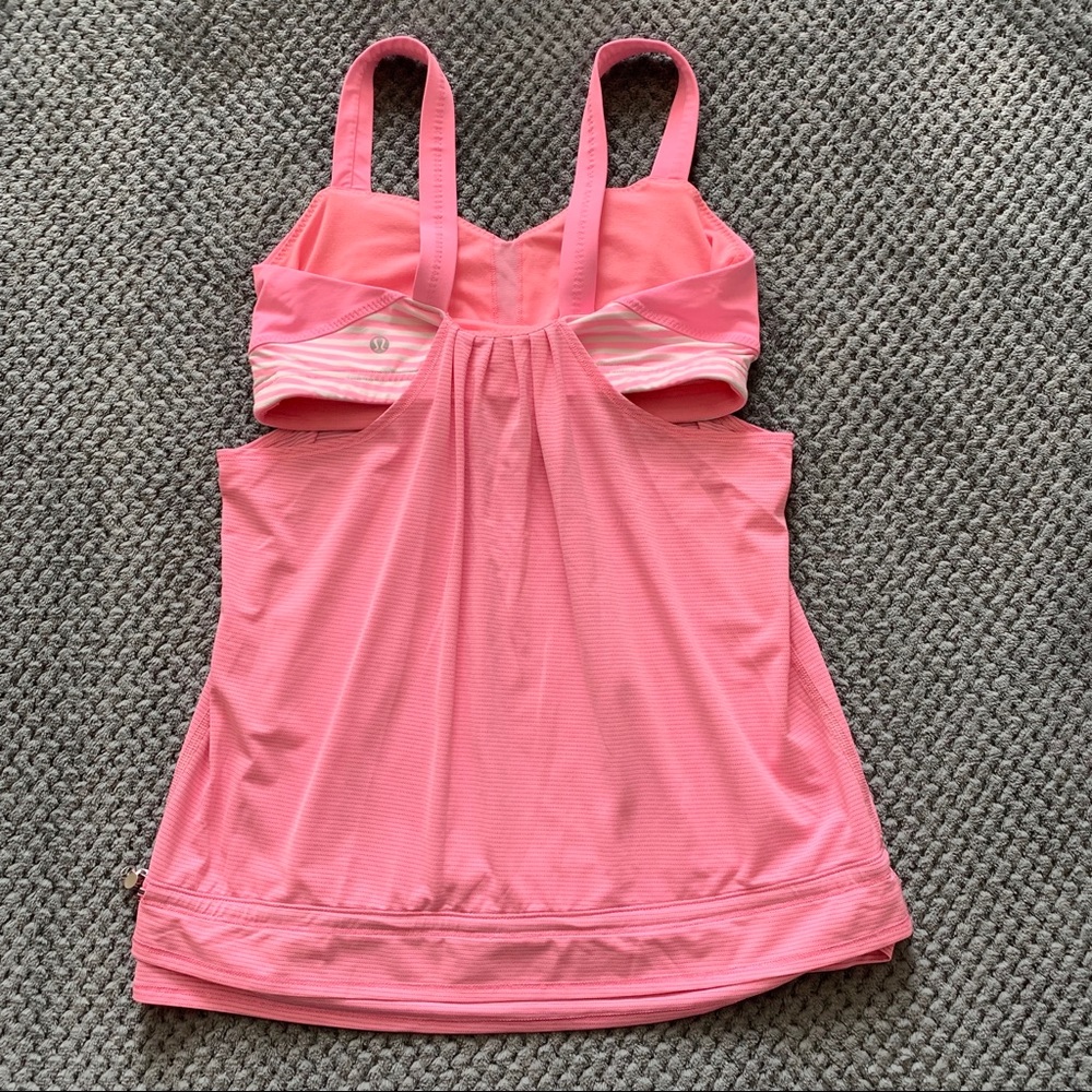 LULULEMON women's Run Back On Track Tank Top 8